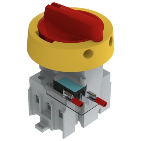 Zestaw montażu drzwiowego Katko OKAKULK10YR żółto-czerwony do wyłączników KU 16–125A 3P