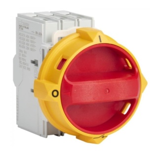 Katko RT 325 L42AD11LKX50YR – 3-polowy wyłącznik drzwiowy 25A AC-23 żółto - czerwony