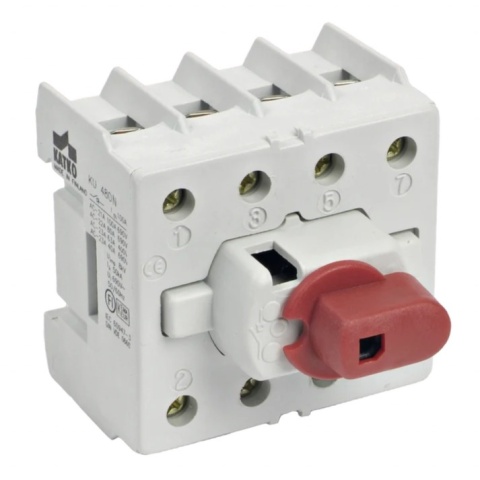 Rozłącznik obrotowy Katko KU 480N 4P 80A